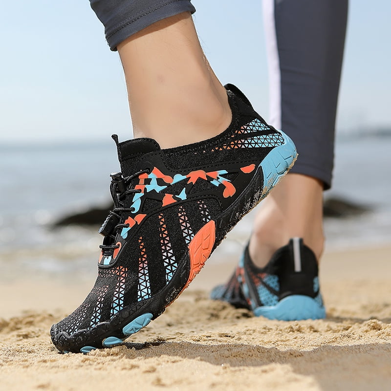 ywluxe Hike Barefoot Shoes - Unisex Wide Toe Box Water Shoes, Pro-Healthy Non-Slip Waterproof Footwear for Men Women, Running Hiking Sneakers Boots