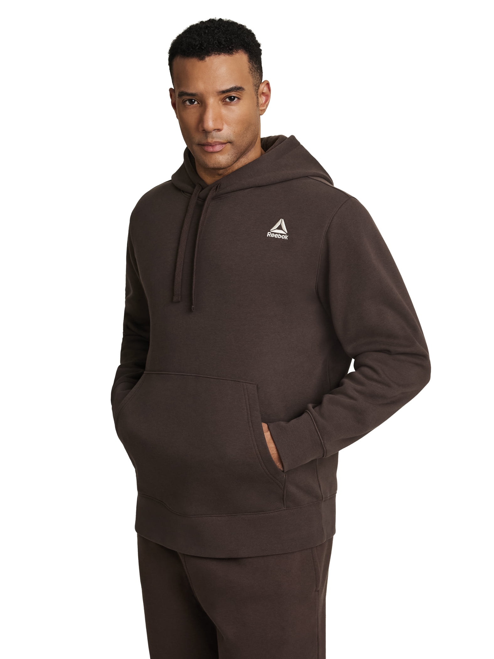 Reebok Men's and Big Men's Game Day Fleece Left Chest Hoodie, Sizes XS-5XL