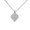 thumbnail image 4 of Women's Blue "Always in My Heart" Rhinsestone Heart Cremation Urn Necklace for Ashes Funeral Remembrance Urn Jewelry Memorial Pendant with Free Fill Kit and Gift Box, 4 of 12