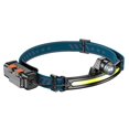 thumbnail image 1 of Linterna frontal recargable, linterna frontal impermeable led con 2 faros, 1 of 4