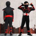 thumbnail image 2 of Conjunto de Disfraz de Ninja para Niños Skkyllc Talla L con Accesorios, 2 of 8