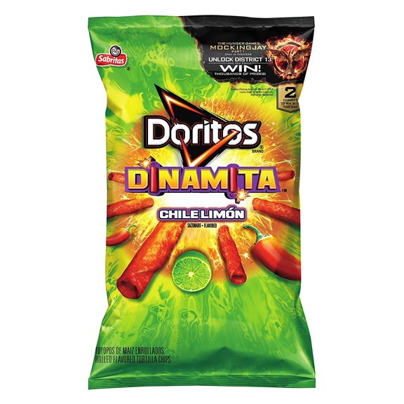 Doritos Dinamita Chili Limon, 9.25 Oz ( PACK OF 2 )