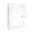 K, variant on A6 PVC Notebook Binder, Transparent Round Rings Binder, Paper Insert Folder, Portable Notebook Cover, PVC Binder Organizer, Clear Refillable Notebook Shell Protector