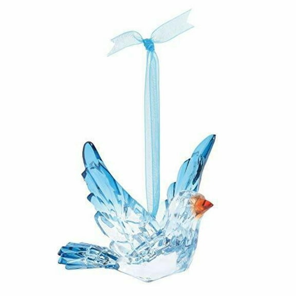 Facets Bluebird Ornament