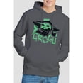thumbnail image 2 of Star Wars: The Mandalorian Mens Grogu Paint Strips Hoodie, 2 of 4