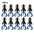 thumbnail image 4 of Yuarrent 10 Uds. De cebo de camarón, cebos de alambre de colores reutilizables realistas, artículos deportivos biónicos prácticos vivos Pescar 2#, 4 of 6