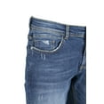 thumbnail image 4 of RAW X Men's Skinny Fit Stretch Jeans, Fashion Rips Destroyed Distressed Washed Denim Jean Pants for Men, Tint, 4 of 7