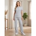 thumbnail image 2 of Conjunto Casual 3 Piezas Pantalón, Short y Blusa Versatilidad y Estilo para Mujer, 2 of 5