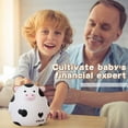 thumbnail image 4 of Piggy Bank,Cute Cow Money Bank for and Girls,Children's Shatterproof Coin Bank,Best Birthday for Children,White, 4 of 5