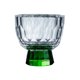 thumbnail image 1 of Tazas pequeñas de cristal transparente con base colorida, vasos de chupito con relieve de diamante for degustación de té, 50 ml (1,7 oz)., 1 of 7