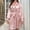Pink, variant on Naittoop Sexy Silk Robe Satin Sleepwear Pajamas Women Lingerie Bathrobe Plus Size Lace Up Nightgown Comfy Lace Silk Nightwear