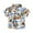 B001, variant on YTDSCS Toddler Kids Boys Summer Shirt Kids Patterned Lapel Neck Short Sleeve Tops Button down Casual Shirts for 1-6 Years