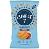 Simply 7 Quinoa Chips, Vegan Snacks, Non-GMO, Kosher, Vegetarian, Plant-Based, Nut & Cholesterol & Gluten Free, BBQ, 19.2 Oz, Pack of 24