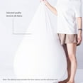 thumbnail image 4 of IUYYPU Bean Bag Inner Liner with Zipper Closure and Easy Clean Material, White (Set of 1), 4 of 8