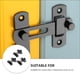 thumbnail image 3 of IFANLANDOR 3Ud Cerradura De Pestillo Con Pestillo Para Puertas De Madera Y Metal, 3 of 8