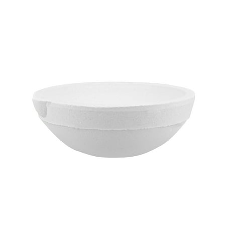 Uxcell 128ml Quartz Silica Crucible Cup for Melting Casting Refining