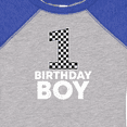 thumbnail image 4 of Inktastic 1st Birthday Boy Checkered Number Boys Baby Bodysuit, 4 of 5