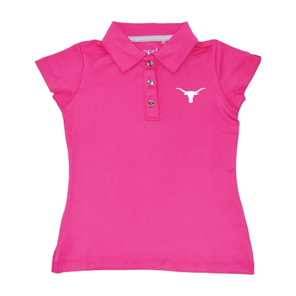 Girls Toddler Garb Light Pink Texas Longhorns Brighton Polo