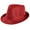 Burgundy, variant on EINCcm Panama Fedora Hat, Sun Hats Straw Fedora Hat for Women Man, Vintage Wide Brim Summer Casual Hat Solid Color Foldable for Outdoor Travel Vacation Beach Fishing Hiking