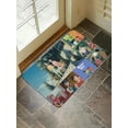 thumbnail image 2 of Bath Mat for Whisper of the Heart Kitchen Floor Mat Decor Soft Flannel Door Mats Non Slip Kitchen Rugs Bath Rug Runner Carpet for Bathroom Bedroom 24x35 Inch, 2 of 3