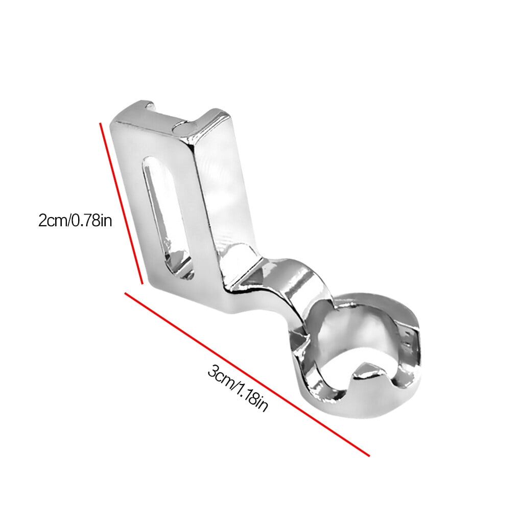 Pied Presseur Pour Ourlet Roulé Support Pour Machine à Coudre Silvercrest