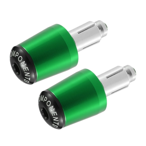 Unique Bargains 2 Pcs Motorcycle Handlebar End Plug for Honda CBR250R CBR300R CBR400R CBR600RR 7/8' 22mm Green