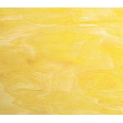 OCEANSIDE STAINED/FUSING GLASS SHEETS - WHITE/YELLOW FUSIBLE (Large 12" x 16")