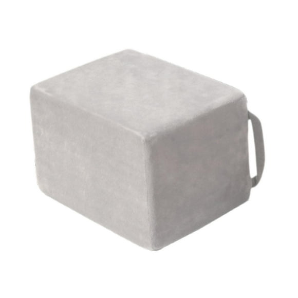 Booster para la almohadilla de la silla de comedor cómoda cojín de refuerzo de patrón de caricatura sin deslizamiento con mango para viajar por bebés