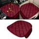 thumbnail image 1 of Almohadilla para asiento de automóvil calefactor, antideslizante no atada, Rojo, 1 of 3