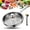 With lid, L, variant on Pure Titanium Hammered Pan Pro, TITAnium Frying Pan for Cooking, Pure Titanium Wok with Lid, Non-Stick Nutri Pans, Scratch-Resistant, Dishwasher Safe, Compatible All Stovetops (With lid, L)
