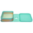 thumbnail image 6 of Silipint: Silicone Go Go Bowls: 2pk Sandwich Size: Aurora - Unbreakable, Microwavable, Flexible, Attached Lid, Travel, 6 of 7