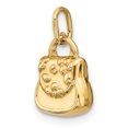 thumbnail image 5 of 14k Yellow Gold 3-D Purse Charm Pendant, 5 of 5