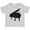 AC-Heather Grey, variant on Inktastic Piano Silhouette Boys or Girls Toddler T-Shirt
