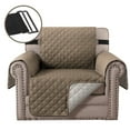 thumbnail image 4 of Eurhowing Waterproof Sofa Slipcover, Reversible Non-Slip Quilted Couch Cover, Washable Stretch Furniture Protector for Kids Pets (Taupe, Recliner), 4 of 11