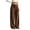12# Coffee, variant on Corduroy Pants Womens Low Rise Wide Leg Cargo Pants Casual Baggy Lounge Pant Office Business Work Pant with Pockets Coffee XL