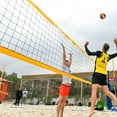 thumbnail image 3 of Volleyball Net Polyethylene Beach Volleyball Equipment 1 Set 37.4X39.4X0.2In, 3 of 8