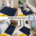 thumbnail image 7 of FLOORHUG Indoor Doormat, 36"x 60" Non-Slip Entry Mat, Absorbent Dirt-Resistant Door Mat, Machine Washable, Floor Mat for Front Door, Dog Door Mat, Navy, 7 of 7