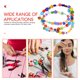 thumbnail image 3 of IDEANATEGRATE Con Forma De Flor Multicolor Para Pulseras Y Manualidades, 3 of 8