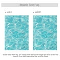 thumbnail image 3 of Waves Garden Flag Double Sided Outdoor Banners for Courtyard Outdoor Lawn Farmhouse Holiday Decorations, 3 of 5