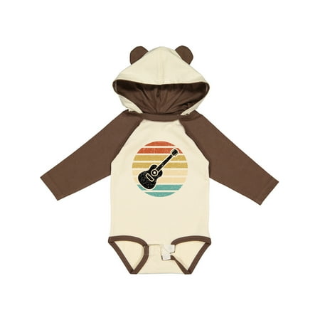 

Inktastic Guitar Music for Guitarist Musician Gift Baby Boy or Baby Girl Long Sleeve Bodysuit