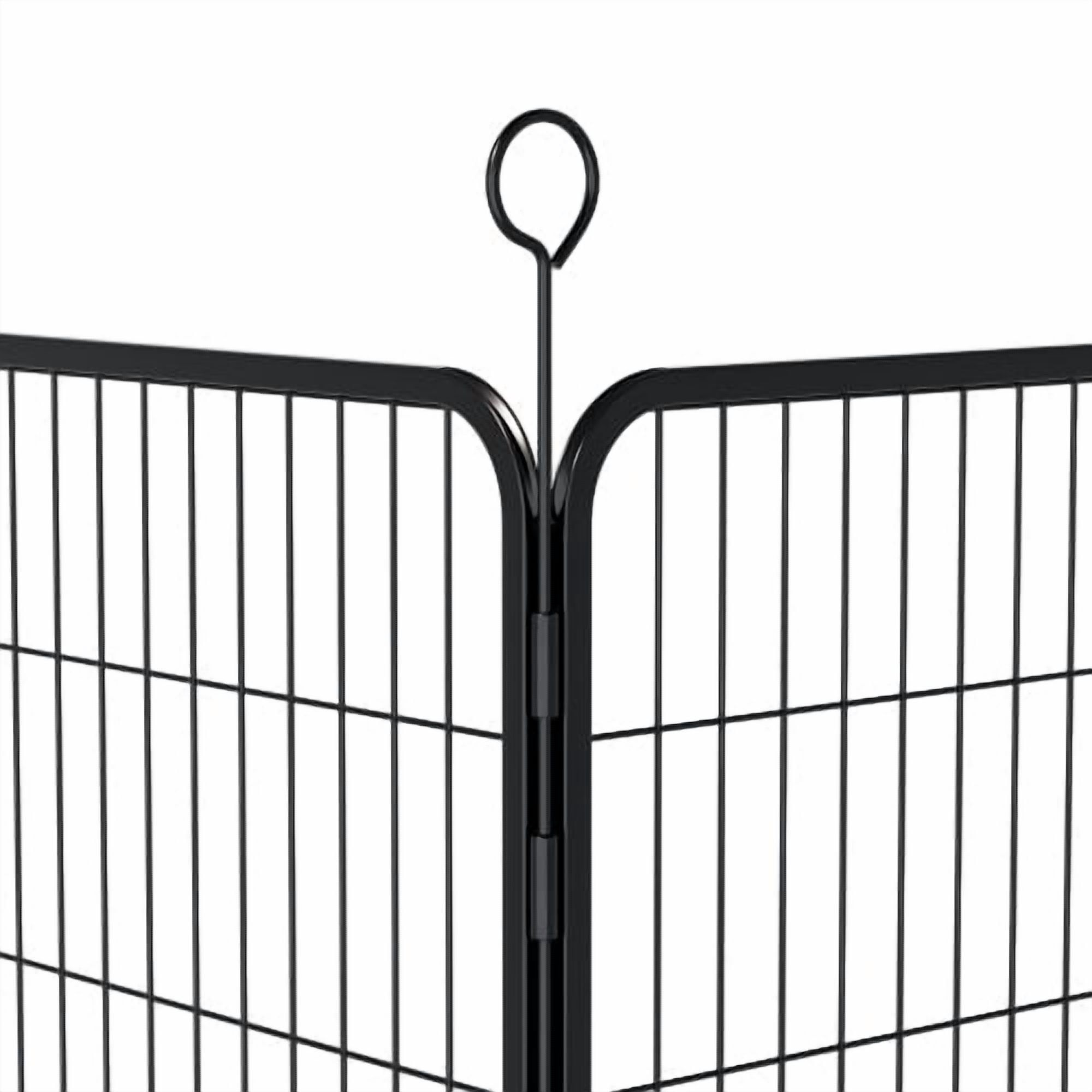 Unleashed Dog Playpen for Indoor, Yard, RV Camping, 40 inch 16 Panels for Medium and Large Dogs│Patented