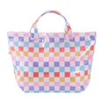 thumbnail image 1 of Bolso playa PVC, bolso hombro para compras, ideal para viajes, picnics, vacaciones, estudios y gimnasio. Arcoíris, 1 of 8