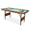 thumbnail image 2 of RACK Crux 55 in Folding Billiard/Pool Table (Green 3-in-1 Multi Game), 2 of 8