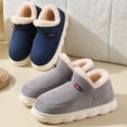 thumbnail image 5 of Zapatos de algodón para personas mayores para hombres y mujeres en el invierno de 2024, nueva bolsa de uso exterior con tacón y zapatos de algodón de suela gruesa impermeables y cálidos para interiore, 5 of 5