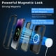 thumbnail image 4 of Funda MYBAT Maverick MagSafe clip para iPhone 15 PLUS - Negra con mica, 4 of 9