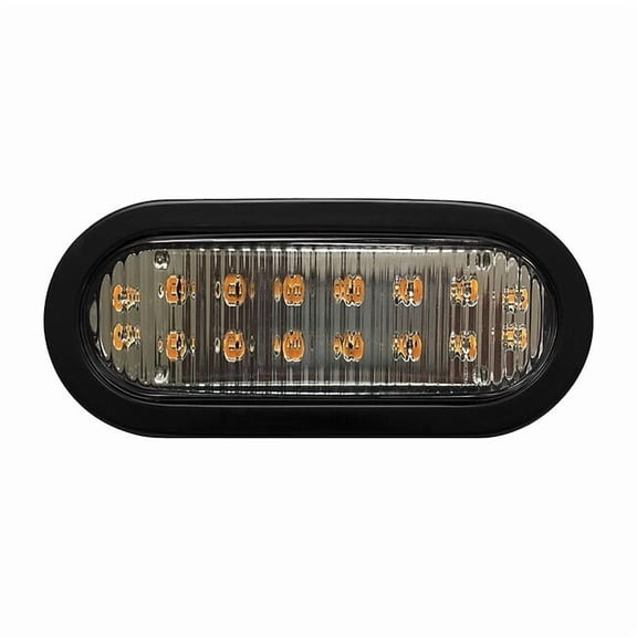 Ecco Warning Light,LED,Clear 3965C