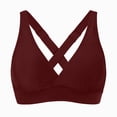thumbnail image 2 of UAYOTSE Summer Large Bust Bikini Top Only, Twist Front Design with Wide Straps, Comfy Padded Bathing Suit for Daily Summer Swimming Wear,Sizes M, 2 of 7