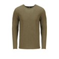 thumbnail image 1 of Next Level - Camiseta de manga larga Tri-Blend cuello redondo para adultos unisex (Verde Militar), 1 of 2