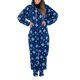 thumbnail image 4 of ICHUANYI Clearance Fashion Women Christmas Pajamas Snowman Print Jumpsuit Long-sleeved Tracksuit ICHUANYI "ICHUANYI", 4 of 6