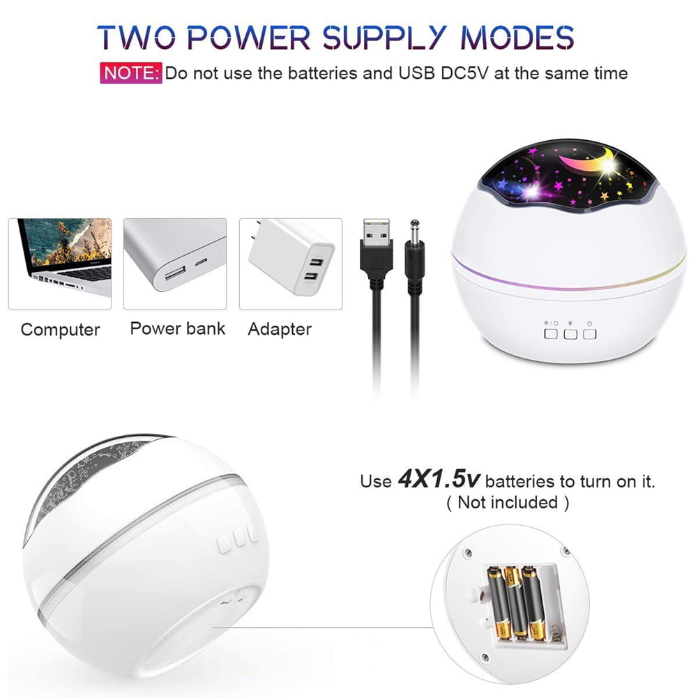 LED Night Light, Star Projector, Galaxy Light Projector, Lights Projector for , Star Lights, Bedside Lamp